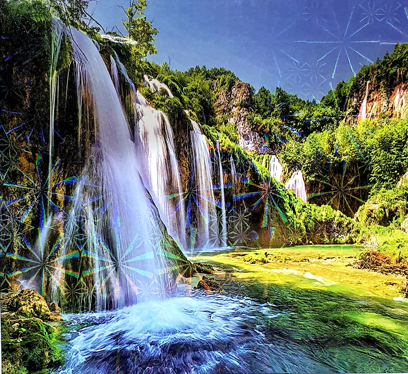 Тысяча водопадов. Пазл водопады КРКА Хорватия 4000 элементов. Пазлы Castorland горы водопад. Книн Хорватия водопад. Водопад gx822.